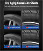 GL Car Highly Gloss Tyre Foam Cleaner Tire Shine Spray
