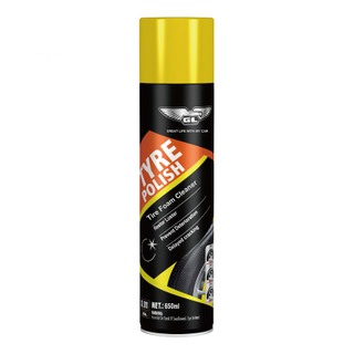GL Car Highly Gloss Tyre Foam Cleaner Tire Shine Spray