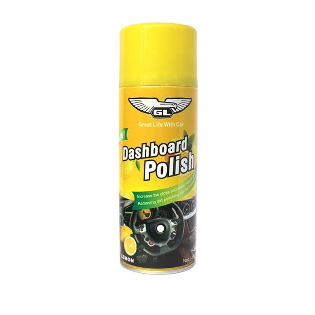 Dashboard Polsh Protects UV Rays Silicone Spray For leather