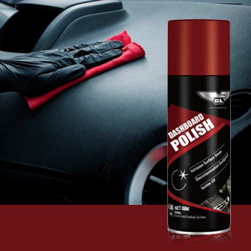 Dashboard Polish, glossy and moisturizing to protect leather