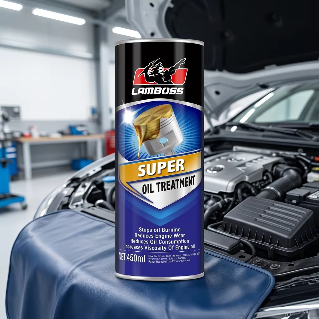 LAMBOSS Super Oil Treatment: Stop Oil Burning, Reduce Engine Wear, Cut Oil Consumption